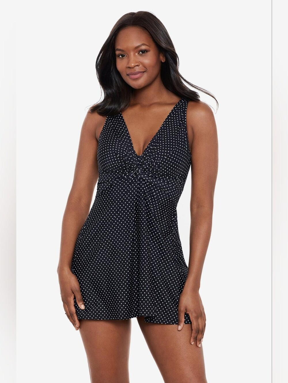 Miracle Suit | NWT Marais Swim Dress in Pin Point Size 16W